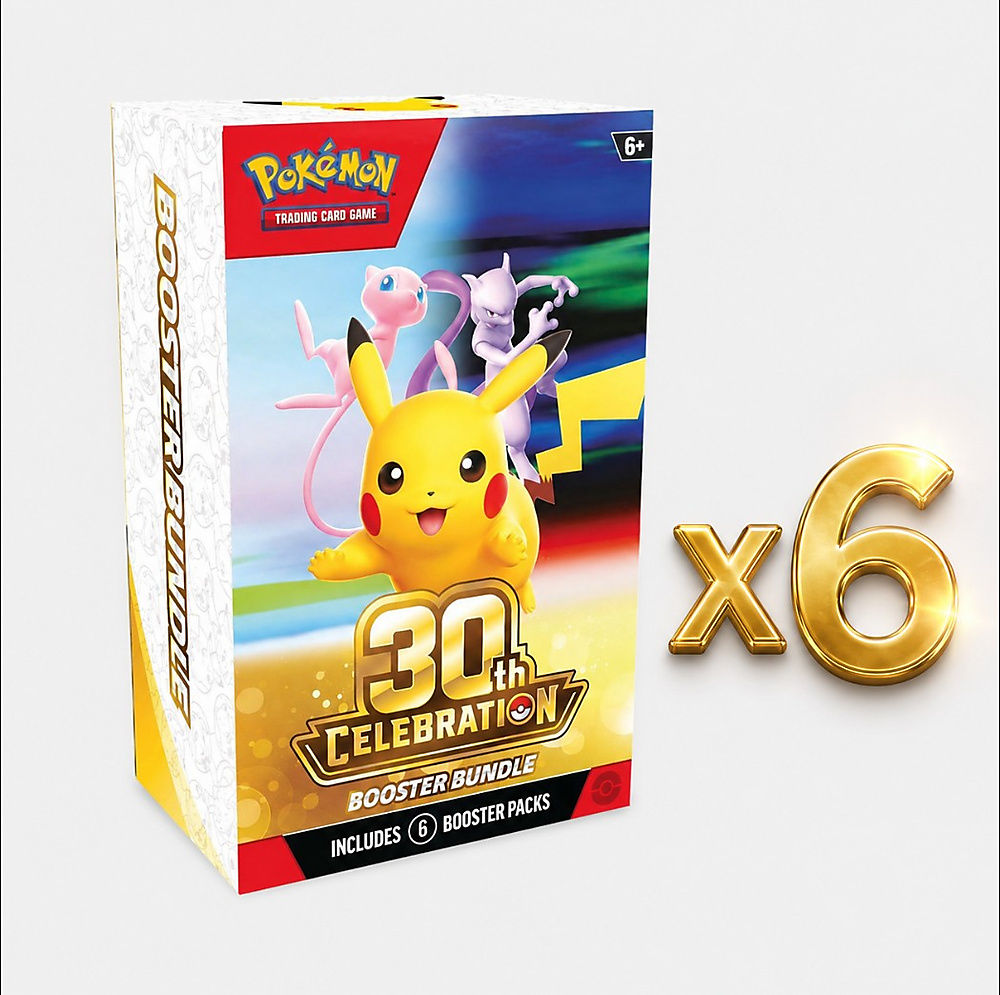 Pokemon - 30th Celebration Booster Bundle [6pc]