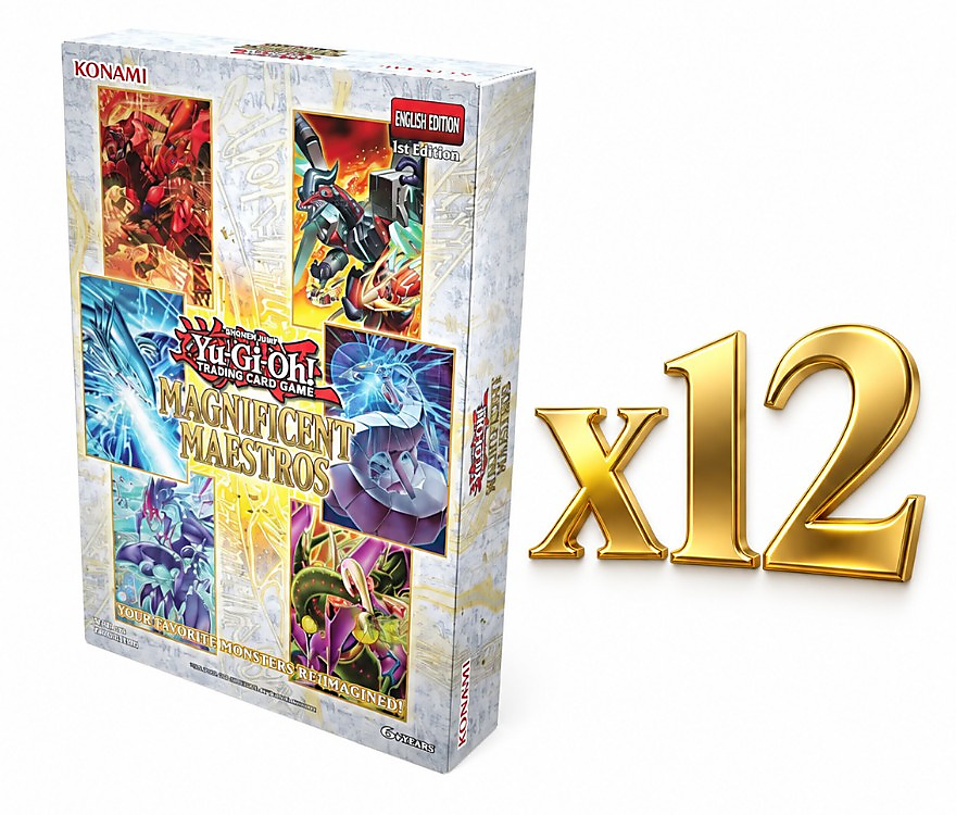 Yu-Gi-Oh! - Magnificent Maestros - Display Case (12x Tuck Boxes) (1st Edition)