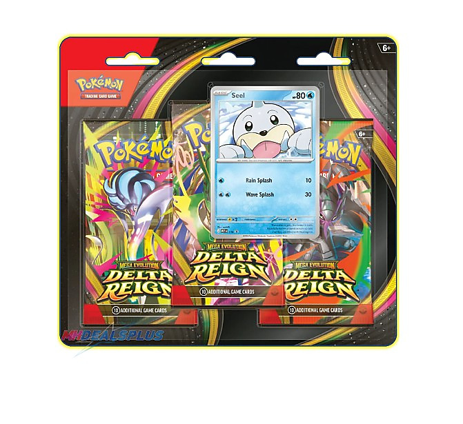 Pokemon - Delta Reign 3 Pack Blister [PRE-ORDER]