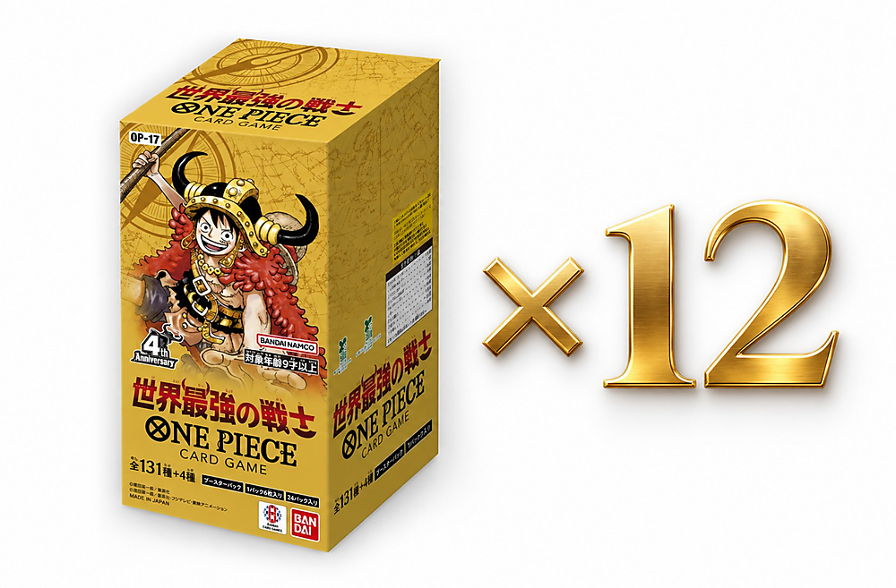 One Piece - The World Strongest Warrior OP-17 [Sealed Case] - Pre Order