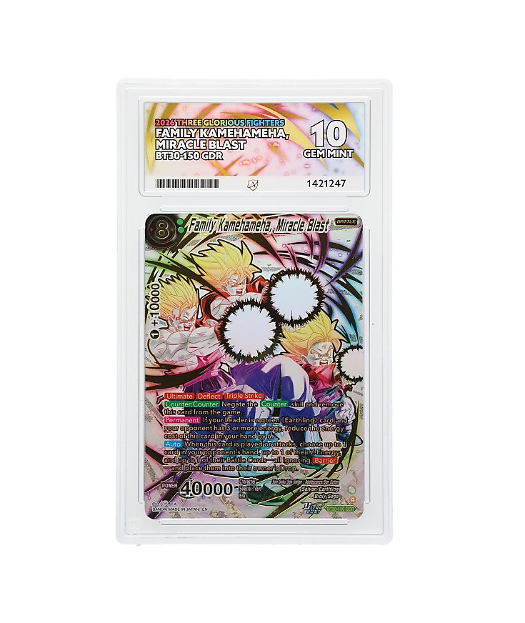 Family Kamehameha, Miracle Blast – Three Glorious Fights – BT30-150 GDR – ACE 10