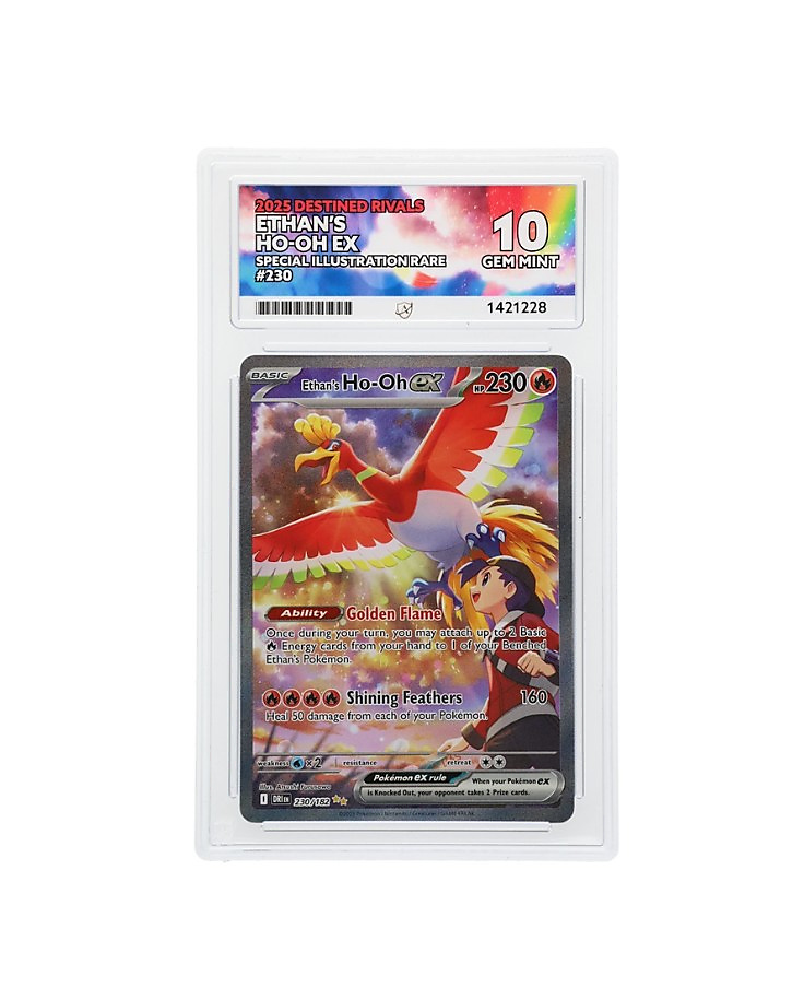 Ethan's Ho-Oh ex – Destined Rivals – 230/182 SIR – ACE 10