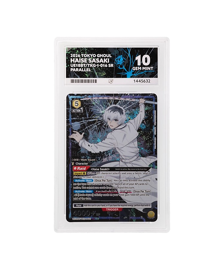Haise Sasaki – Tokyo Ghoul – UE18BT/TKG-1-016 SR Parallel – ACE 10
