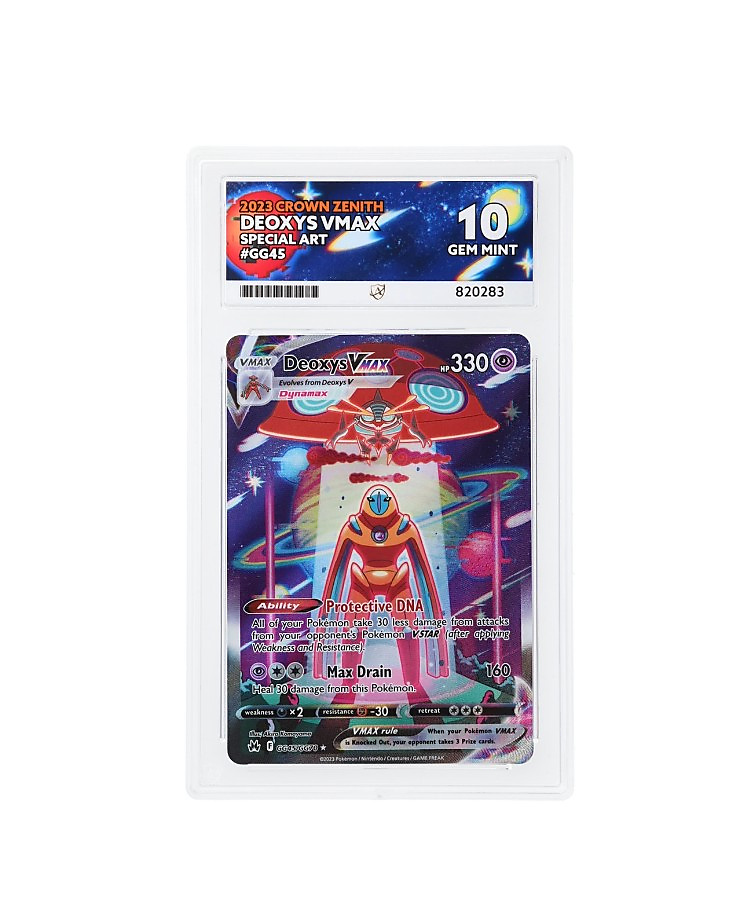 Deoxys VMAX – Crown Zenith Galarian Gallery – GG45/GG70 Special Art – ACE 10