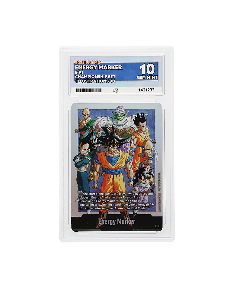 Dragon Ball Super – Championship Set Illustrations 01 – E-91 Energy Marker Promo – ACE 10