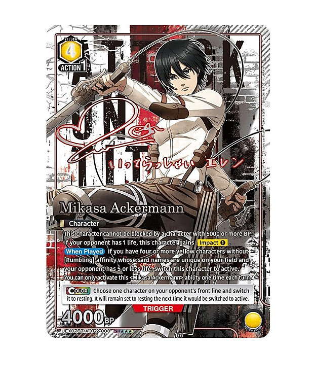 Union Arena - Attack On Titan Vol 2 [English]