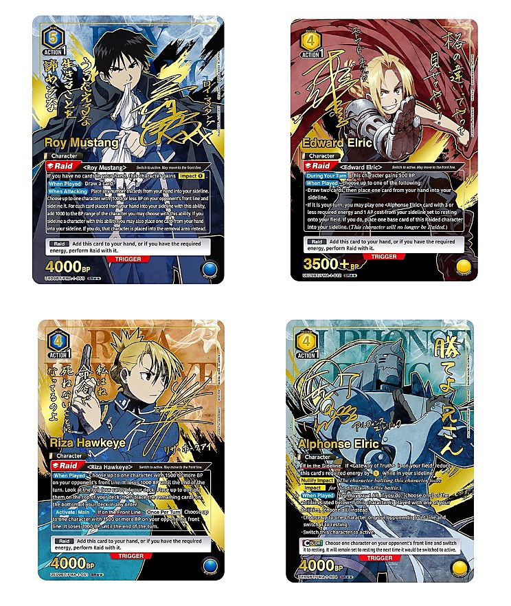 Union Arena - Full Metal Alchemist [English]
