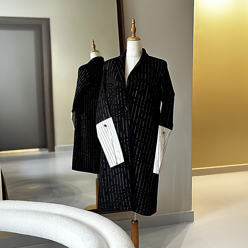 Black Crepe Blazer