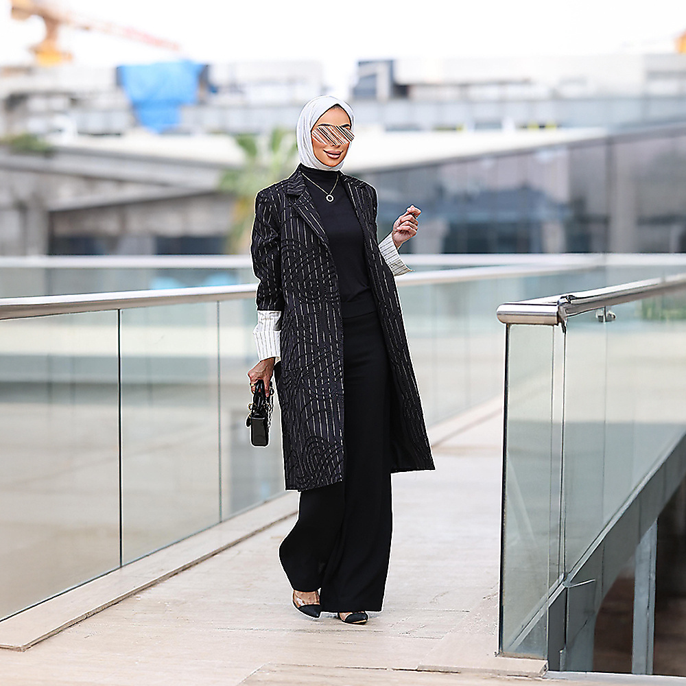 Black Crepe Blazer