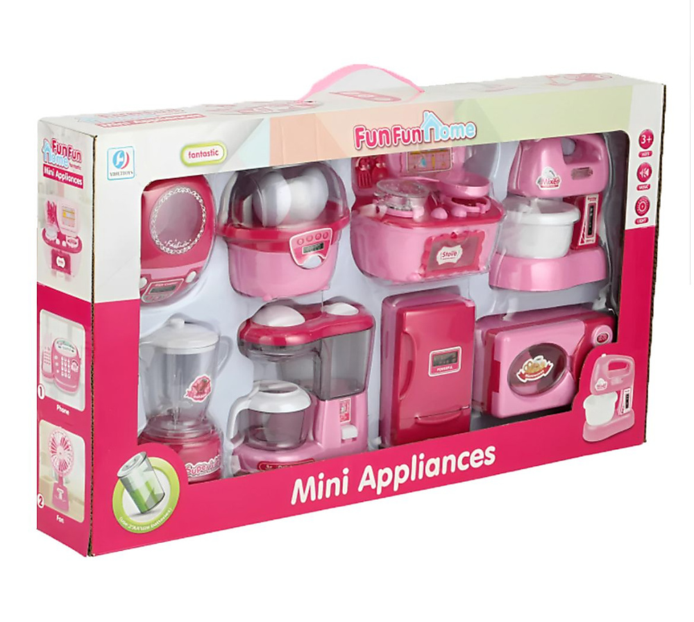 مجموعة ألعاب أدوات المطبخ الصغيرة