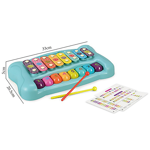 إكسيليفون للأطفال مع 8 نغمات موسيقية