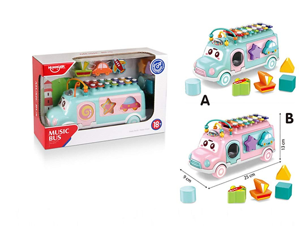 لعبة الباص الموسيقي للأطفال