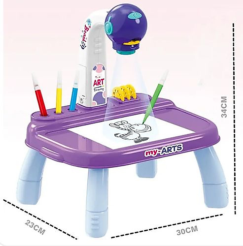 طاولة عرض للرسم للأطفال