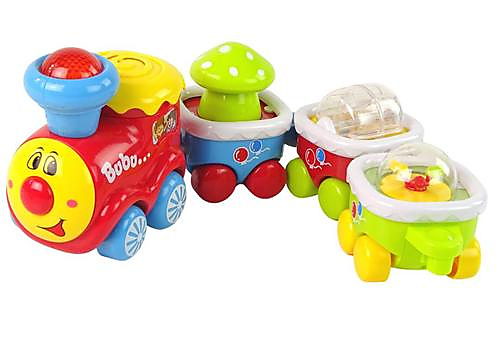 قطار موسيقي مع أضواء