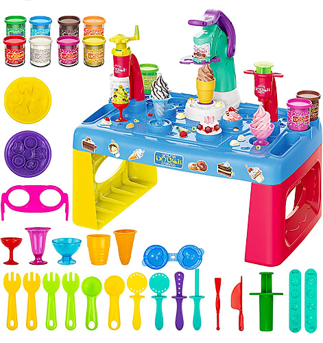 طقم صلصال الآيس كريم