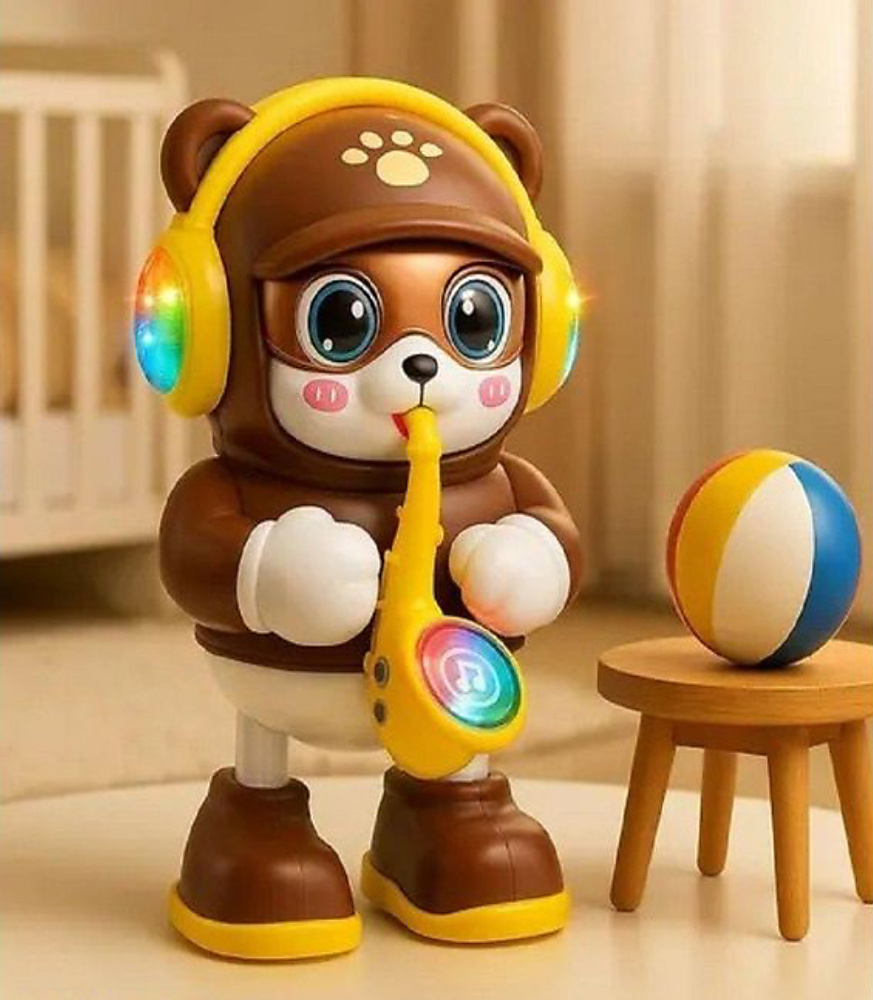 دب الساكسفون الموسيقي