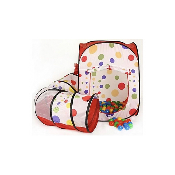 خيمة الكرات السحرية مع النفق