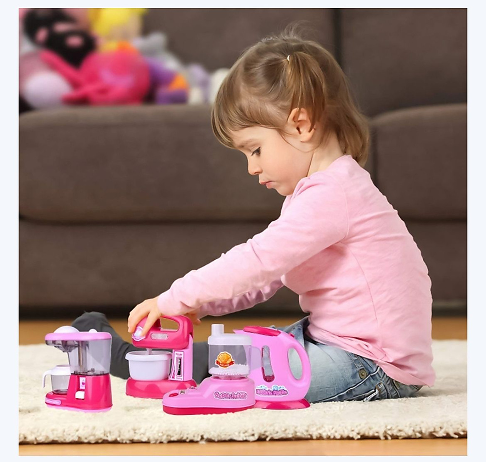 مجموعة ألعاب أدوات المطبخ الصغيرة