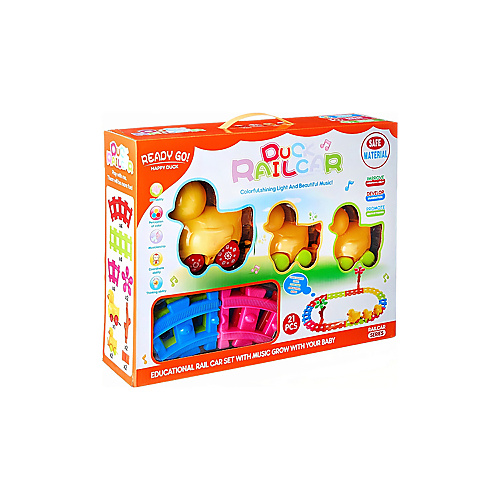 قطار البط الموسيقي التعليمي