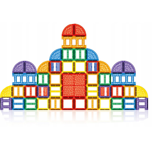 مكعبات مغناطيسية للبناء (60 قطعة)