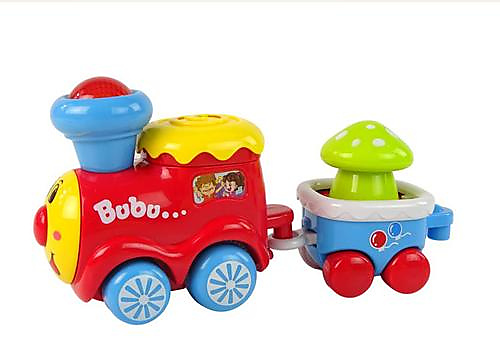 قطار موسيقي مع أضواء