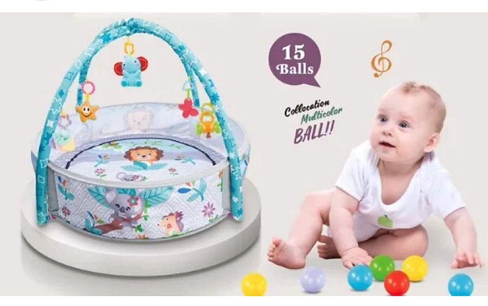 صالة رياضية وحفرة الكرة