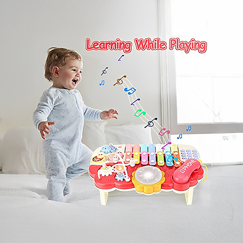 بيانو موسيقي تعليمي متعدد الوظائف للأطفال