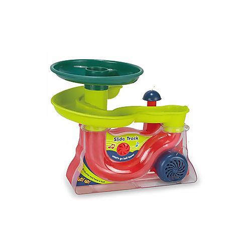 لعبة مسار الكرات المنزلقة التعليمية