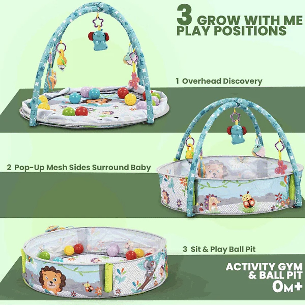 صالة رياضية وحفرة الكرة