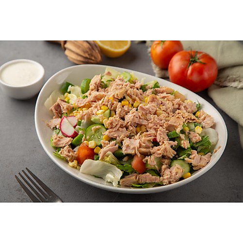 Fatoosh With Tona Salad