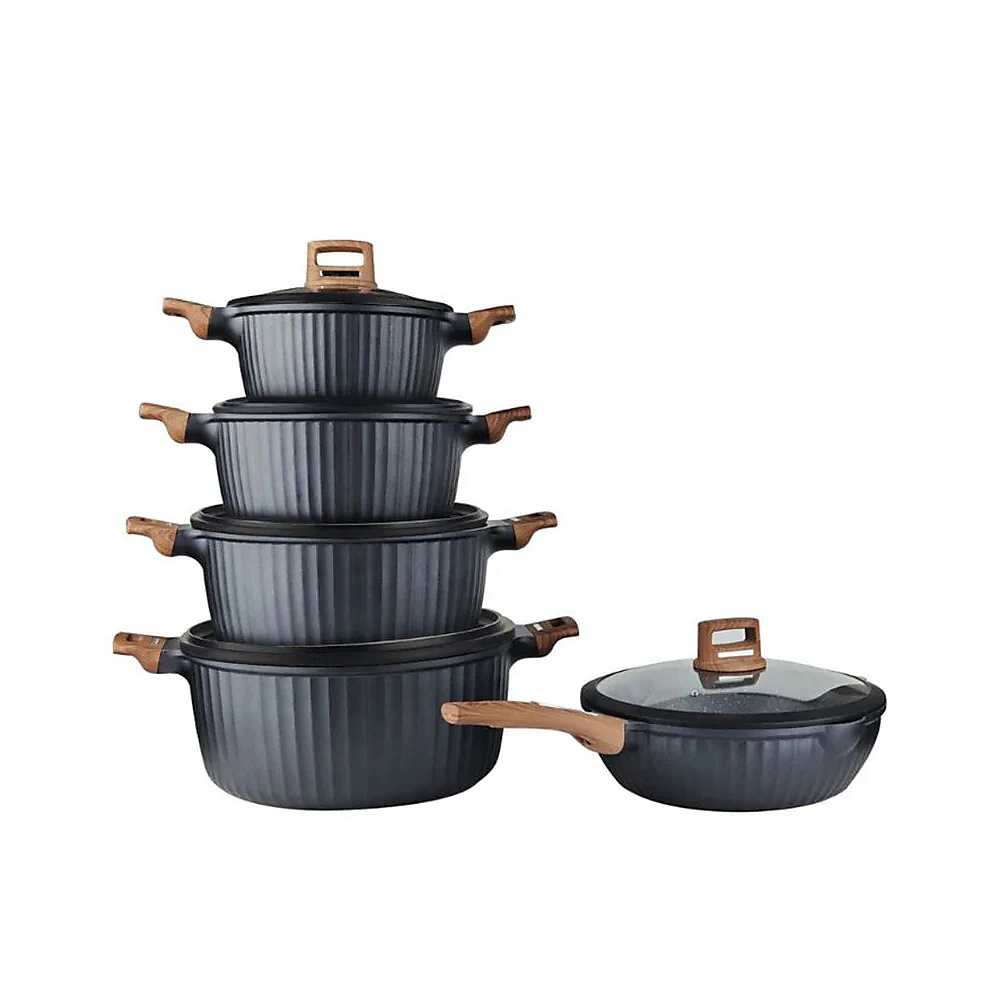 OSFE 12-Piece Non-Stick Granite Cookware Set