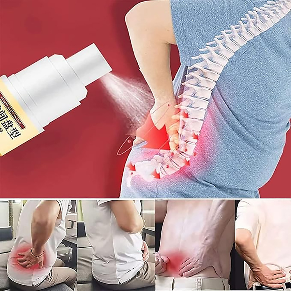 Subole Cool Gel Spray For Lower Back, Back Pain Relief Products, Sciatica Pain Relief, Lower Back Pa