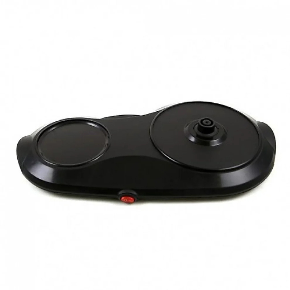 Stainless Steel Tea Tray And Electric Kettle Set 3-In-1