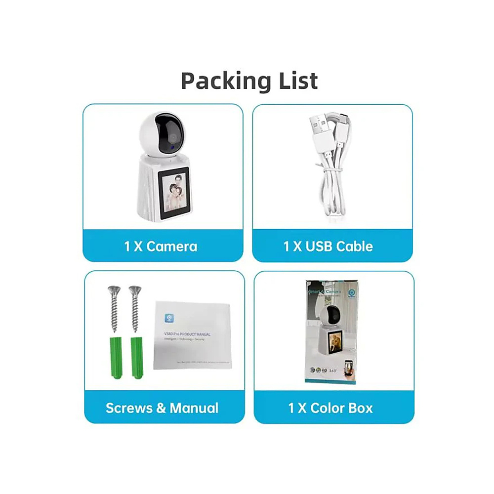 2 Megapixel WiFi Video Camera