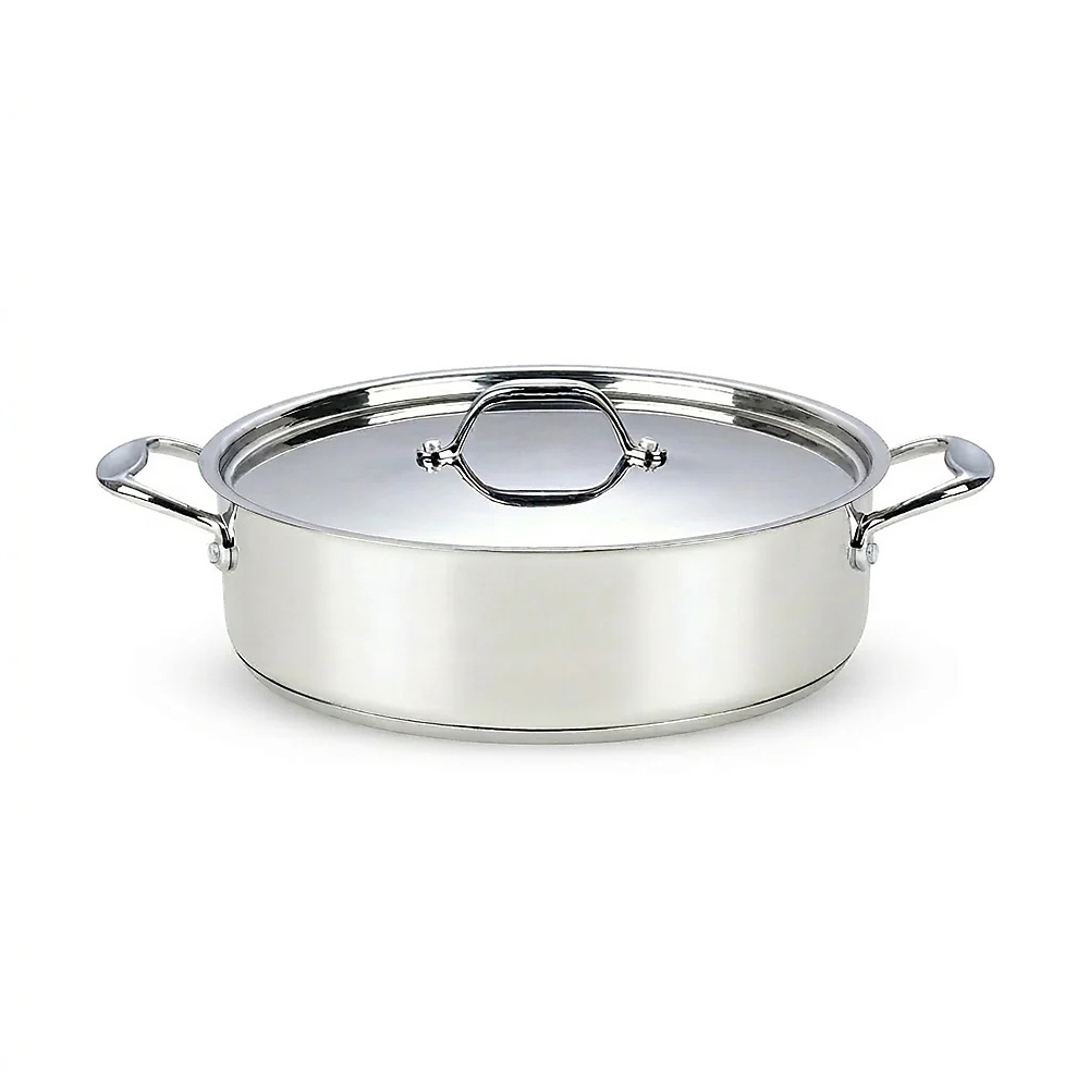 SAGA Turkish Stainless Steel 18/10 Pot | Model: H1701/24 | 24 Cm – 4 Liters