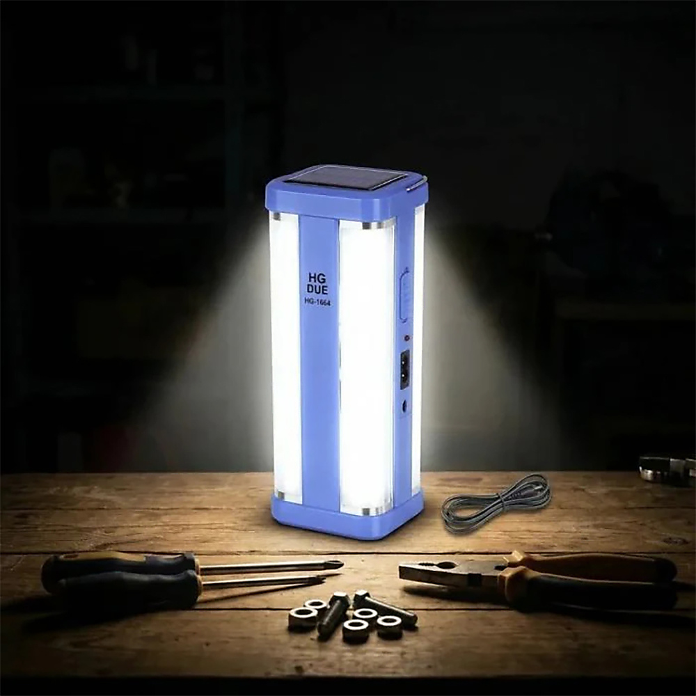 Portable Rechargeable Solar-Powered Handheld Flashlight – Set Of 3