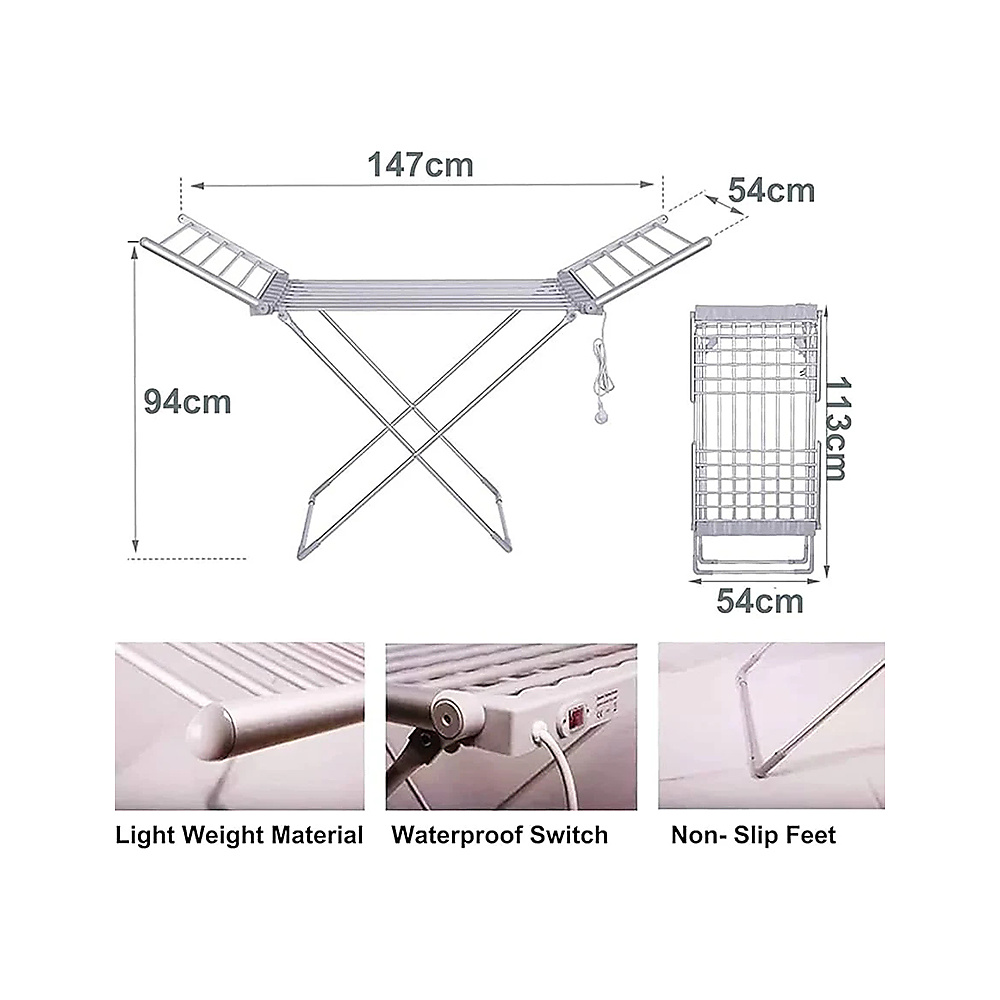 Foldable Electric Clothes Dryer