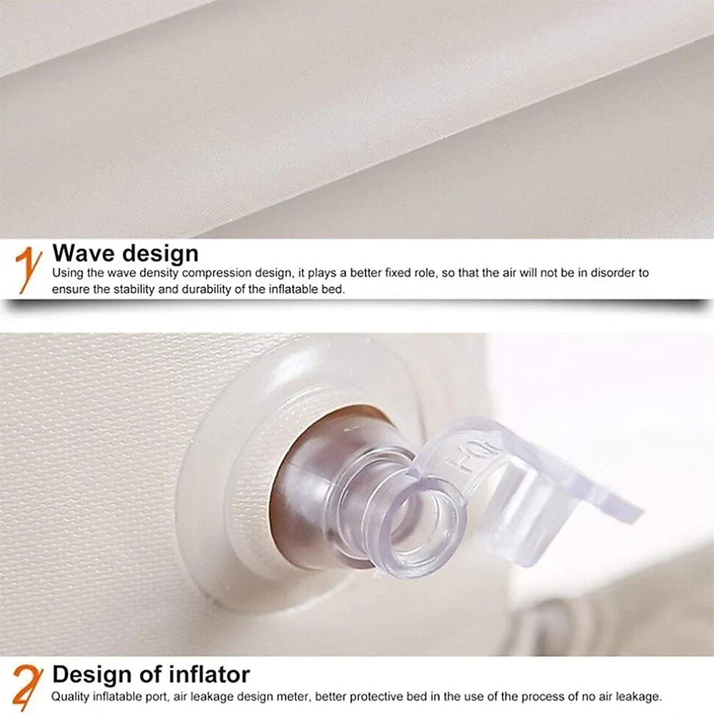 Inflatable Car Air Bed, Comfortable Mattress For Car Back Seat