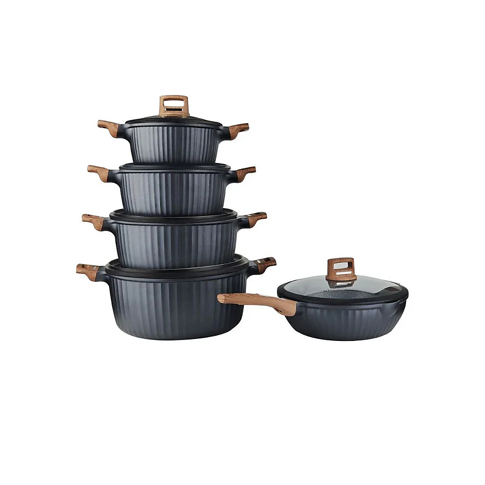 OSFE 12-Piece Non-Stick Granite Cookware Set