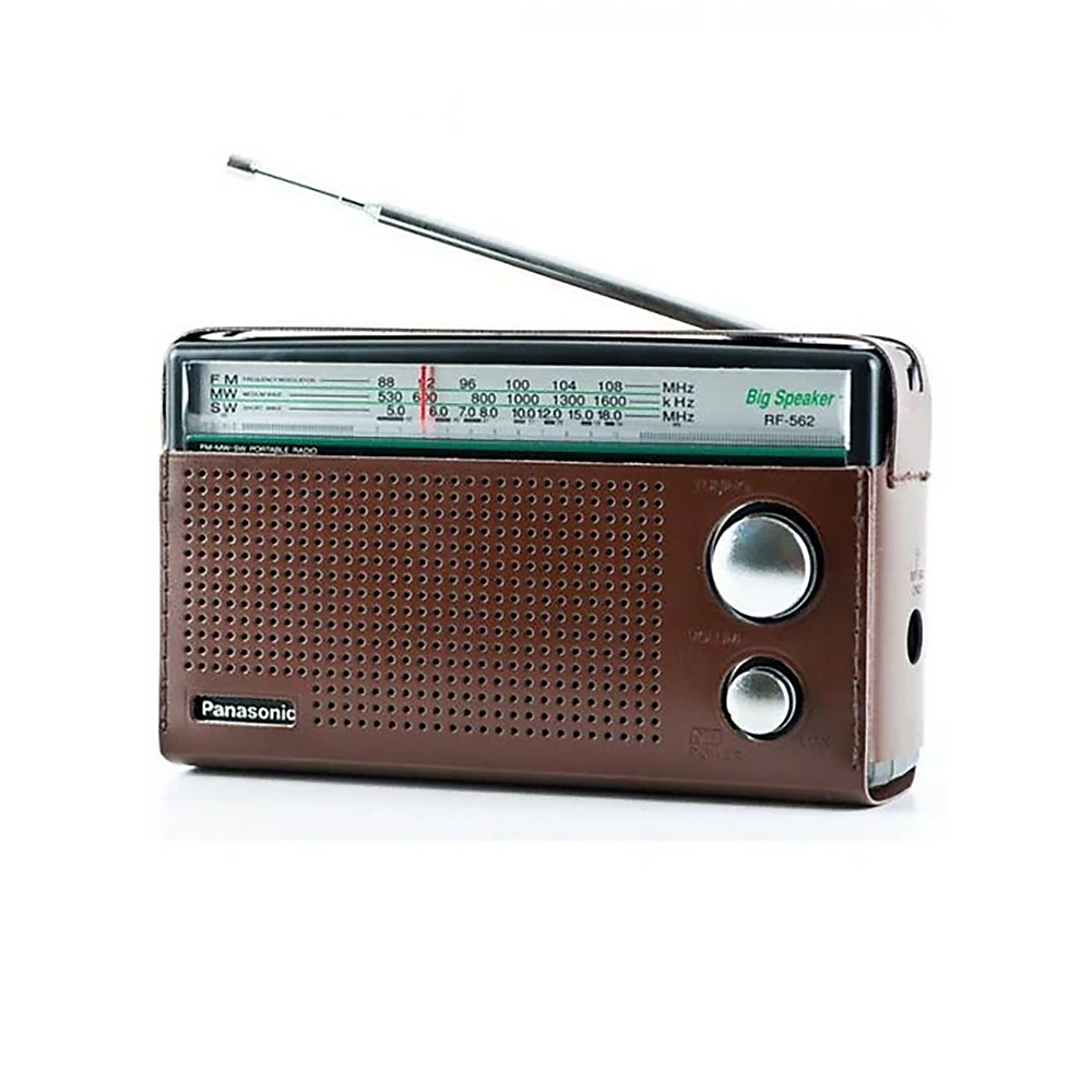 Original Panasonic Radio Model RF-562DD2 – Clear Sound And Reliable Quality. Supports FM / MW / SW F