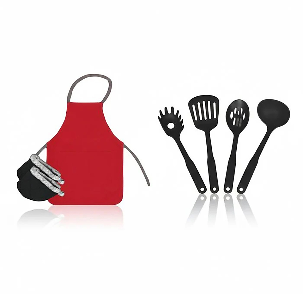 SAGA 17-Piece Granite Cookware Set