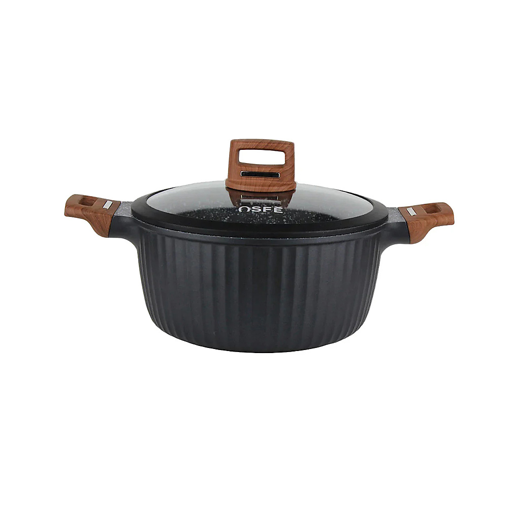 OSFE 12-Piece Non-Stick Granite Cookware Set