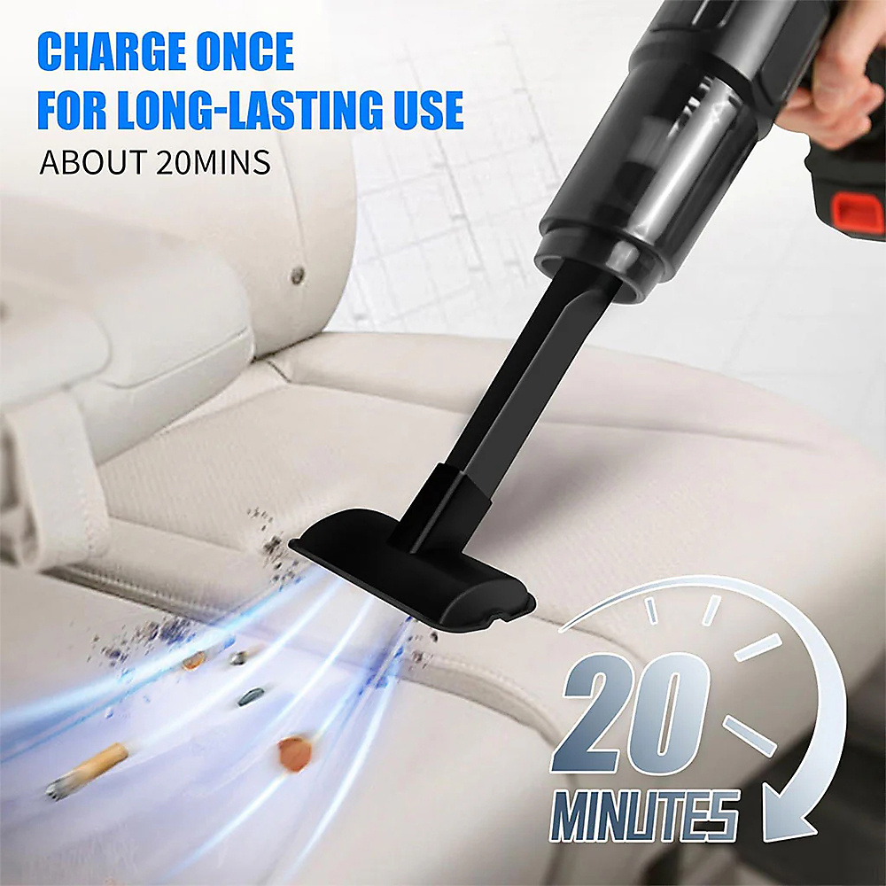 Home And Car Vacuum Cleaner With Battery