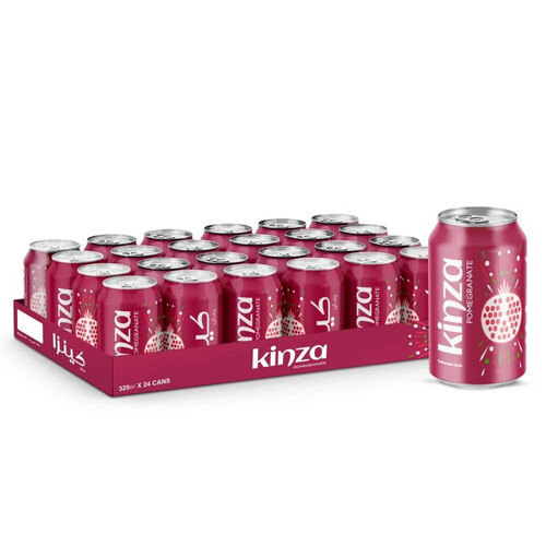 Kinza Pomegranate CSD - 320ml x 24 Pcs