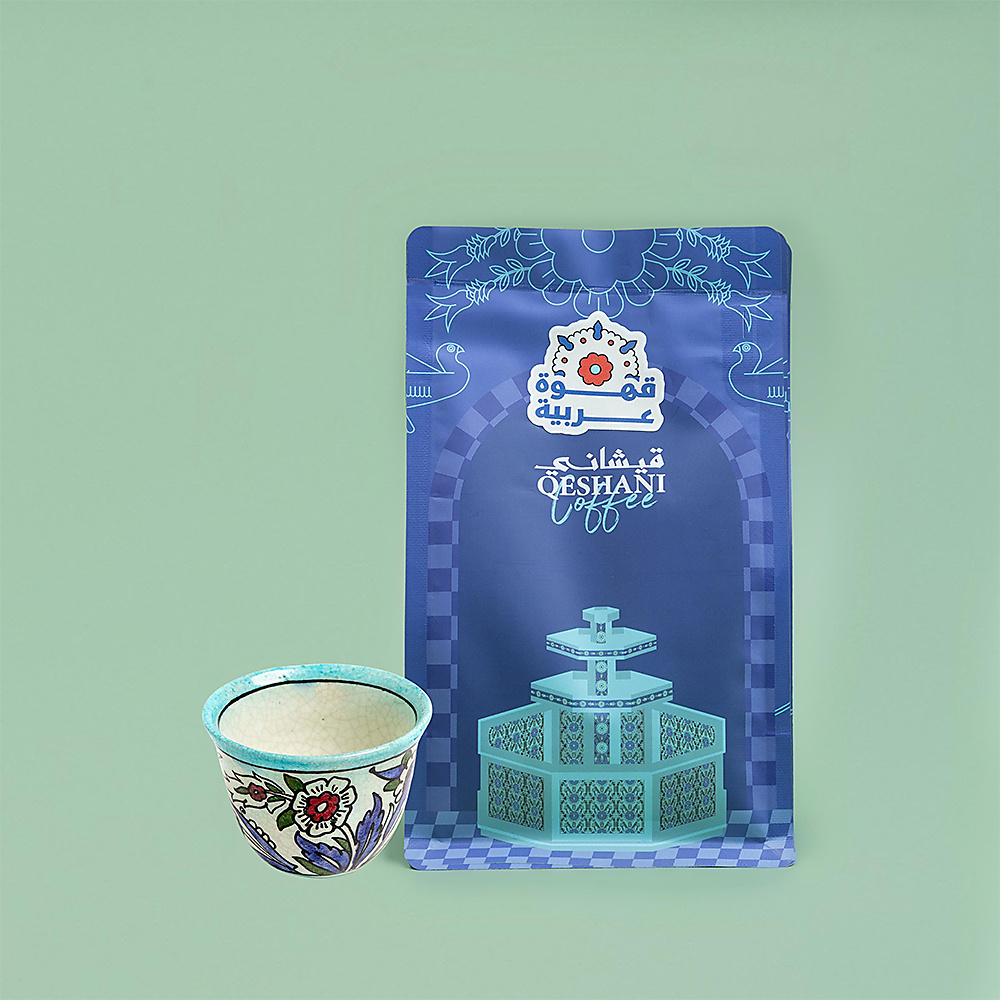 Qeshani Arabic Coffee Bag with Cup