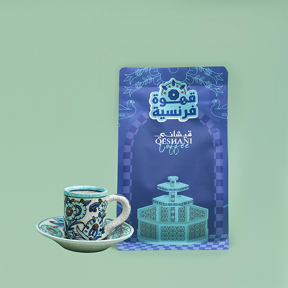 Qeshani French Coffee Bag with Cup