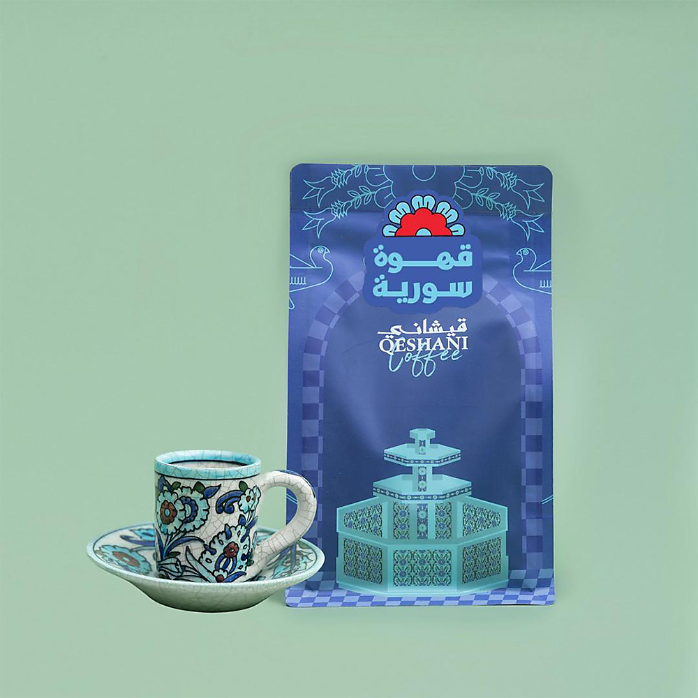 Qeshani Syrian Coffee Bag with Cup