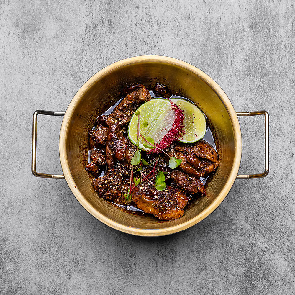 Chicken Liver with Pomegranate Molasses