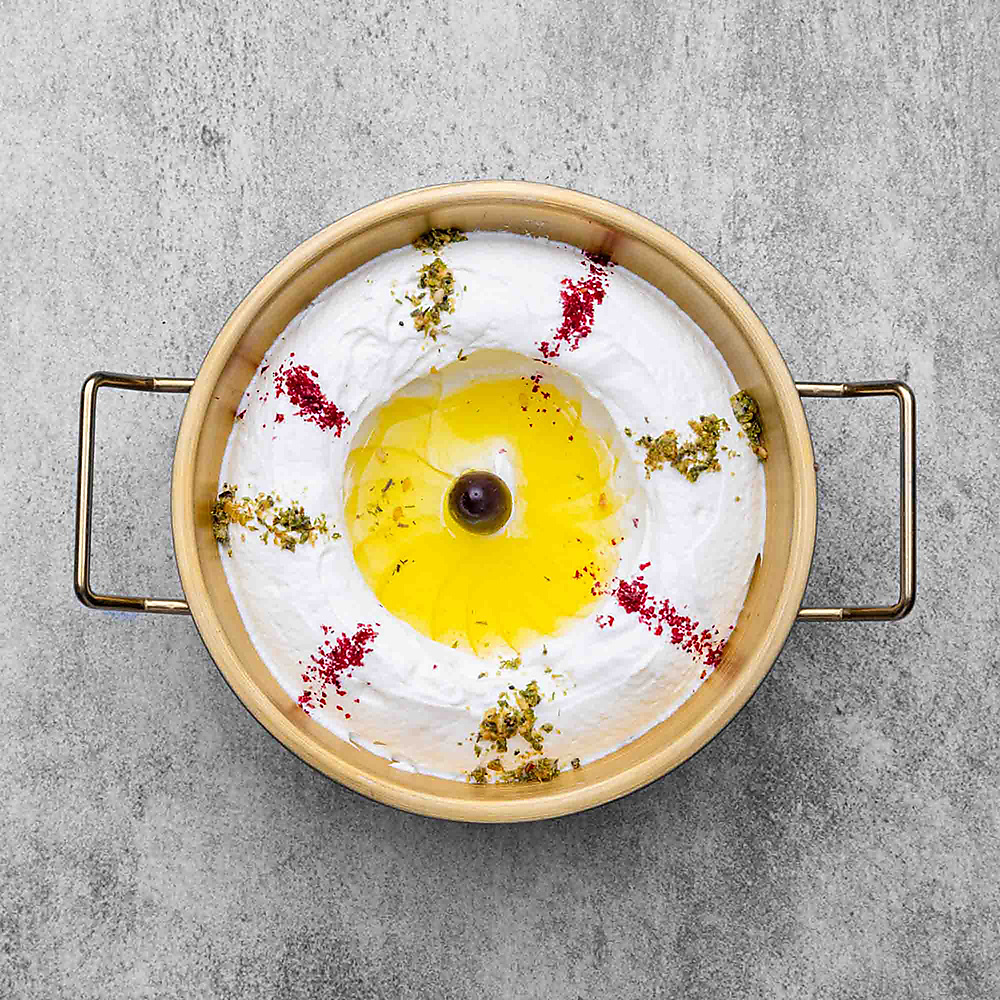 Labneh with Zaatar Plate