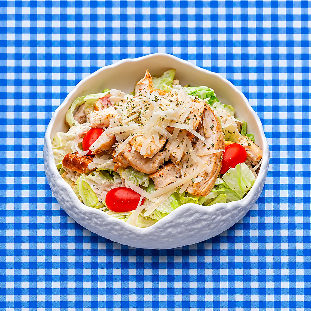 Chicken Caesar with Fresh Mushroom